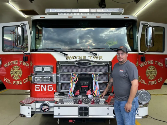 When in Need: Community Foundation grant helps local fire company  conduct rescues with new hi-tech gear